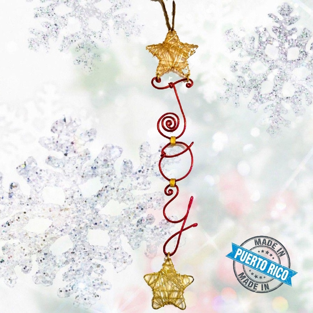 Wire-wrapped One-of-a-kind Custom WORD Decor